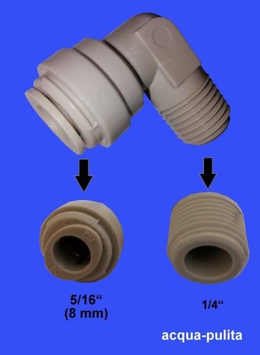 Raccordo 16 8 mm - raccordo, x