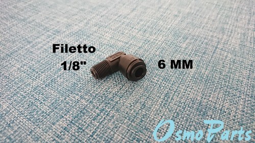 Raccordo gomito attacco rapido - gomito,