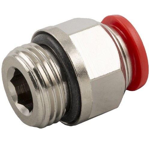 Raccordo diritto maschio m8x1 - raccordo,